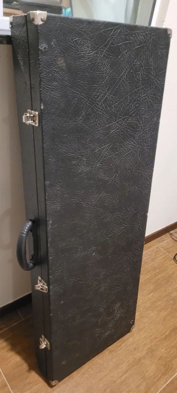 Hard Case para Guitarra Preto