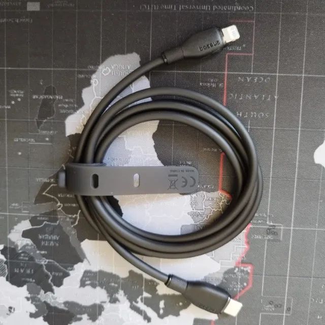 Cabo Premium Baseus USB-C para Lightning 20W para iPhone - Foto 5