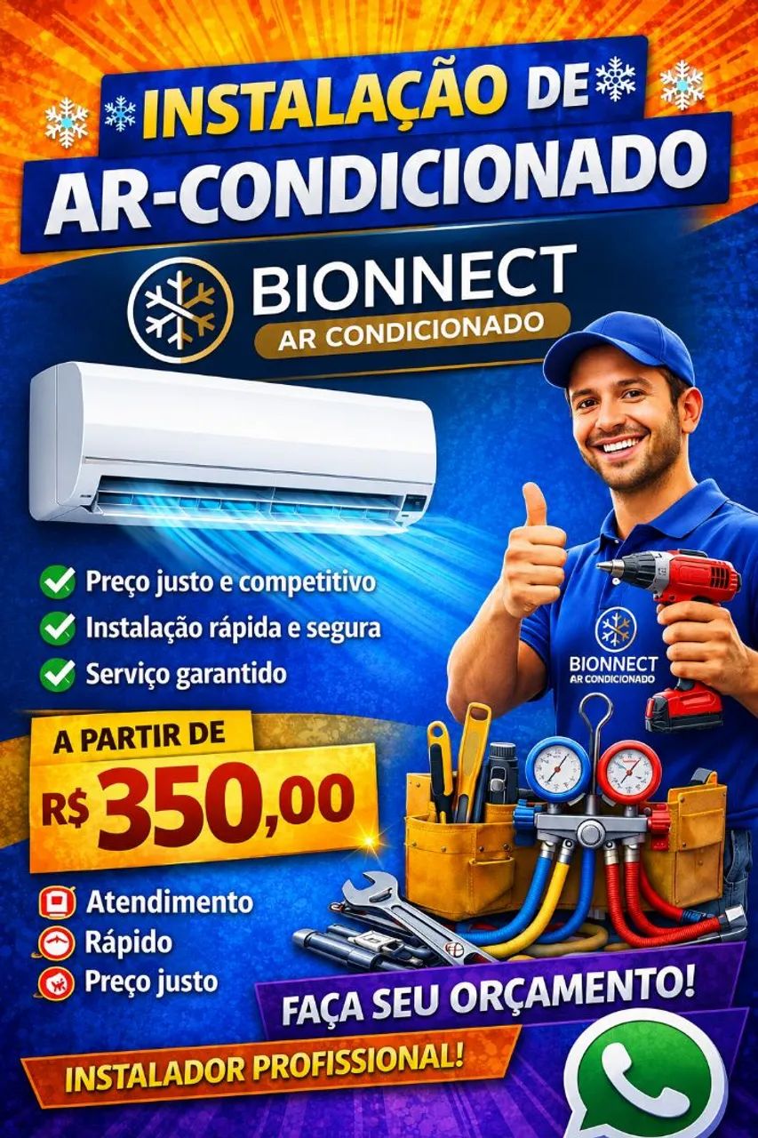 Instalação de Ar Condicionado em Brasília