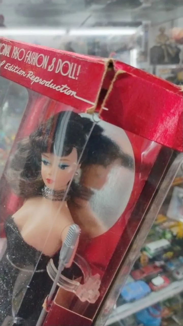 Boneca Barbie Collector Solo In The Spotlight Repro 1994 - Foto 4