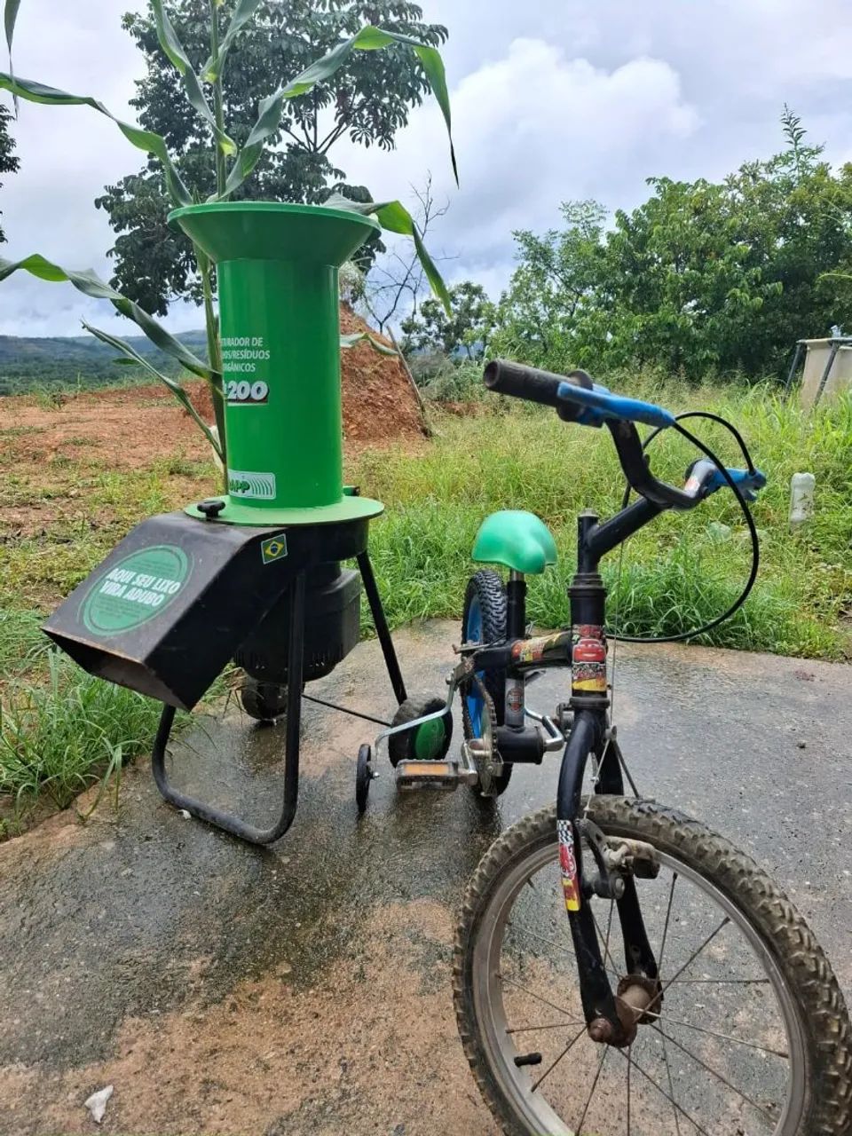 Vende se triturador orgânico e bicicleta  . - Foto 5