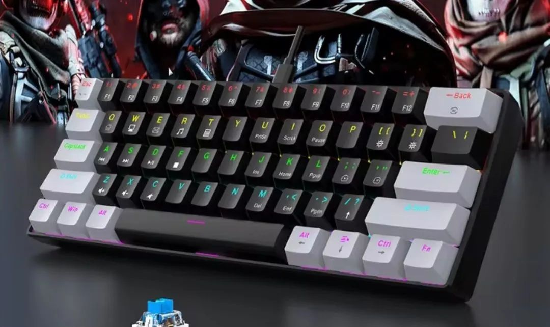 Teclado mecânico 60%