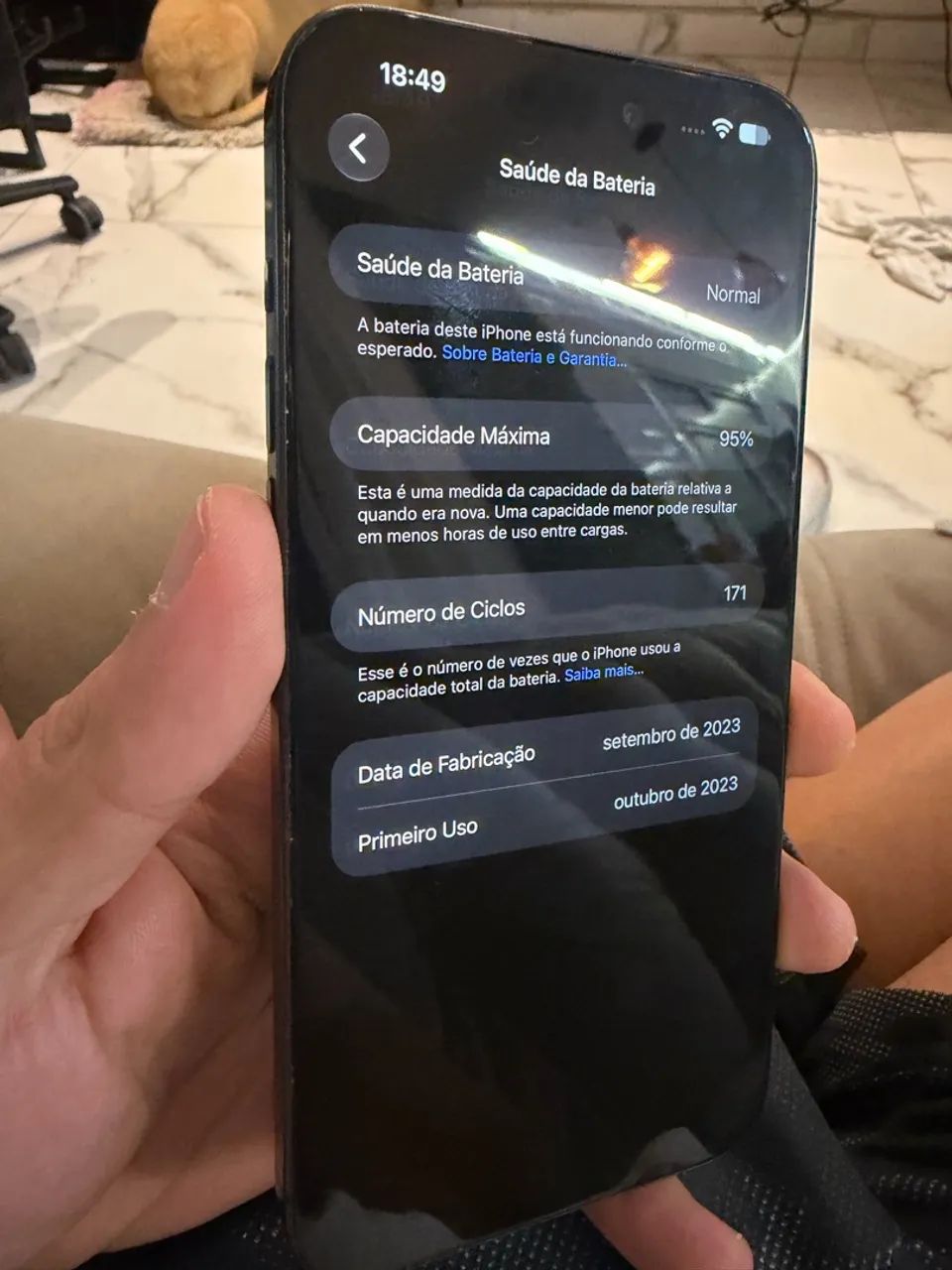 iPhone 15 Pro Max - 256Gb - Black Titanium - Foto 5