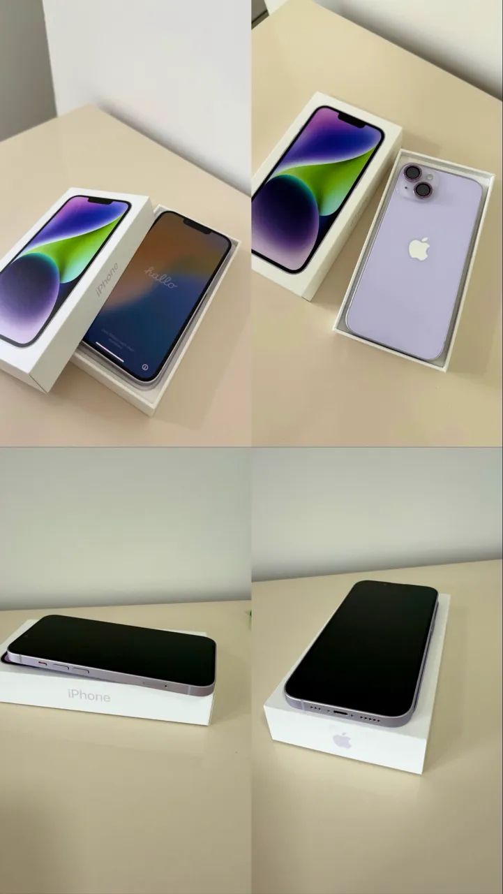 iPhone 14 128GB Lilás/roxo  - Foto 4