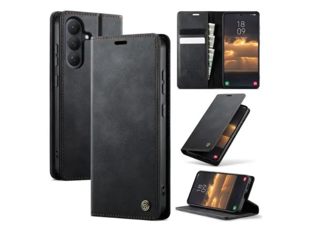 Capa Carteira CASEME em Couro ALTO PADRÃO Para Samsung S26 