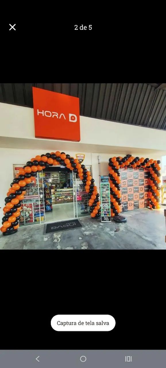 Arco de balões para lojas e comércios - Foto 3