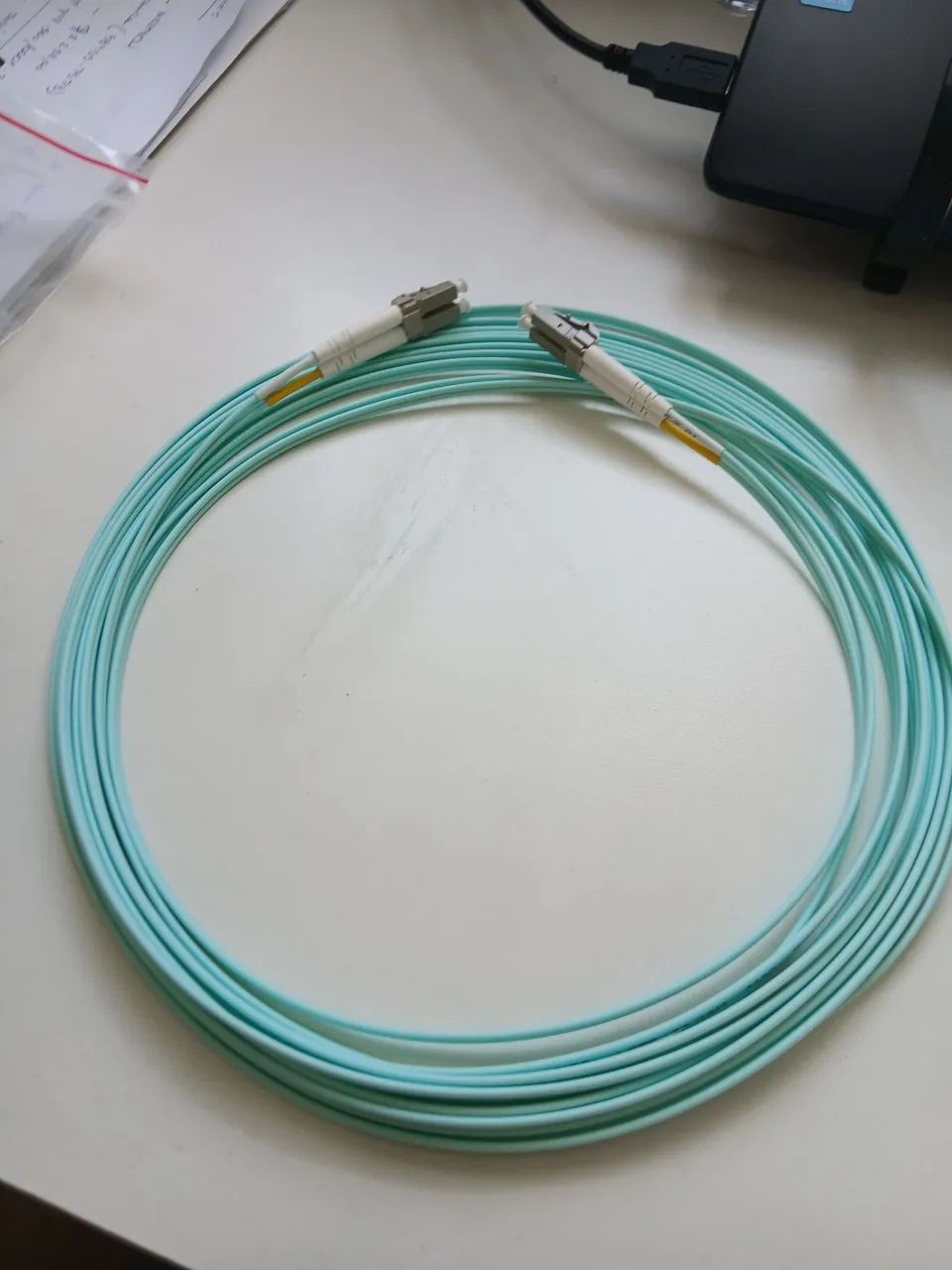 CORDAO OPTICO 7m Dulpex Multimodo 50/125 LC/UPC x LC/UPC - Foto 2