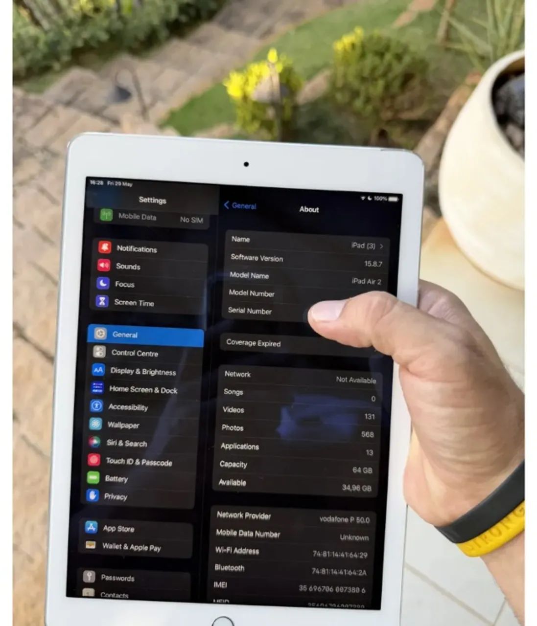 Ipad Air 2nd Generation 2014 64gb Silver 2gb De Memoria Ram - Foto 4