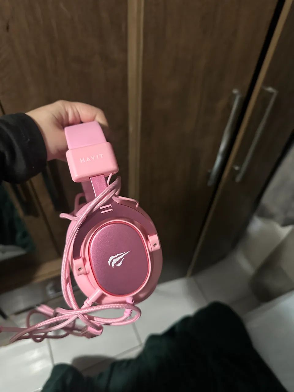 ? HEADSET GAMER ROSA - Foto 2