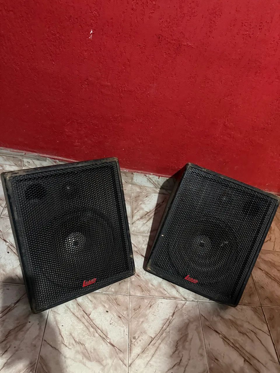 Par de caixas passiva