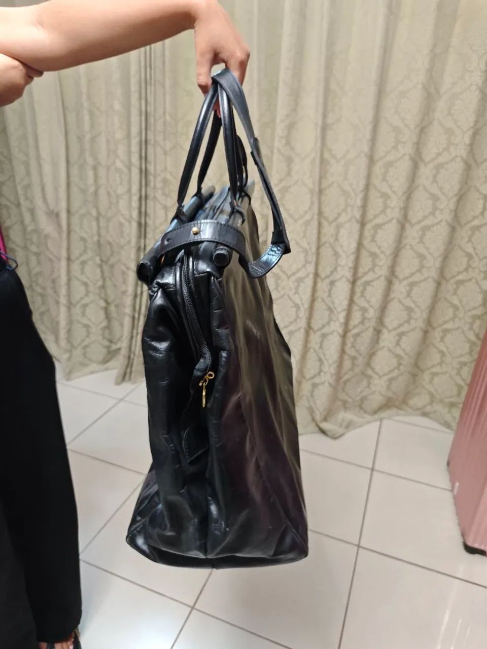 Bolsa de viagem em Couro Datteli - Foto 3