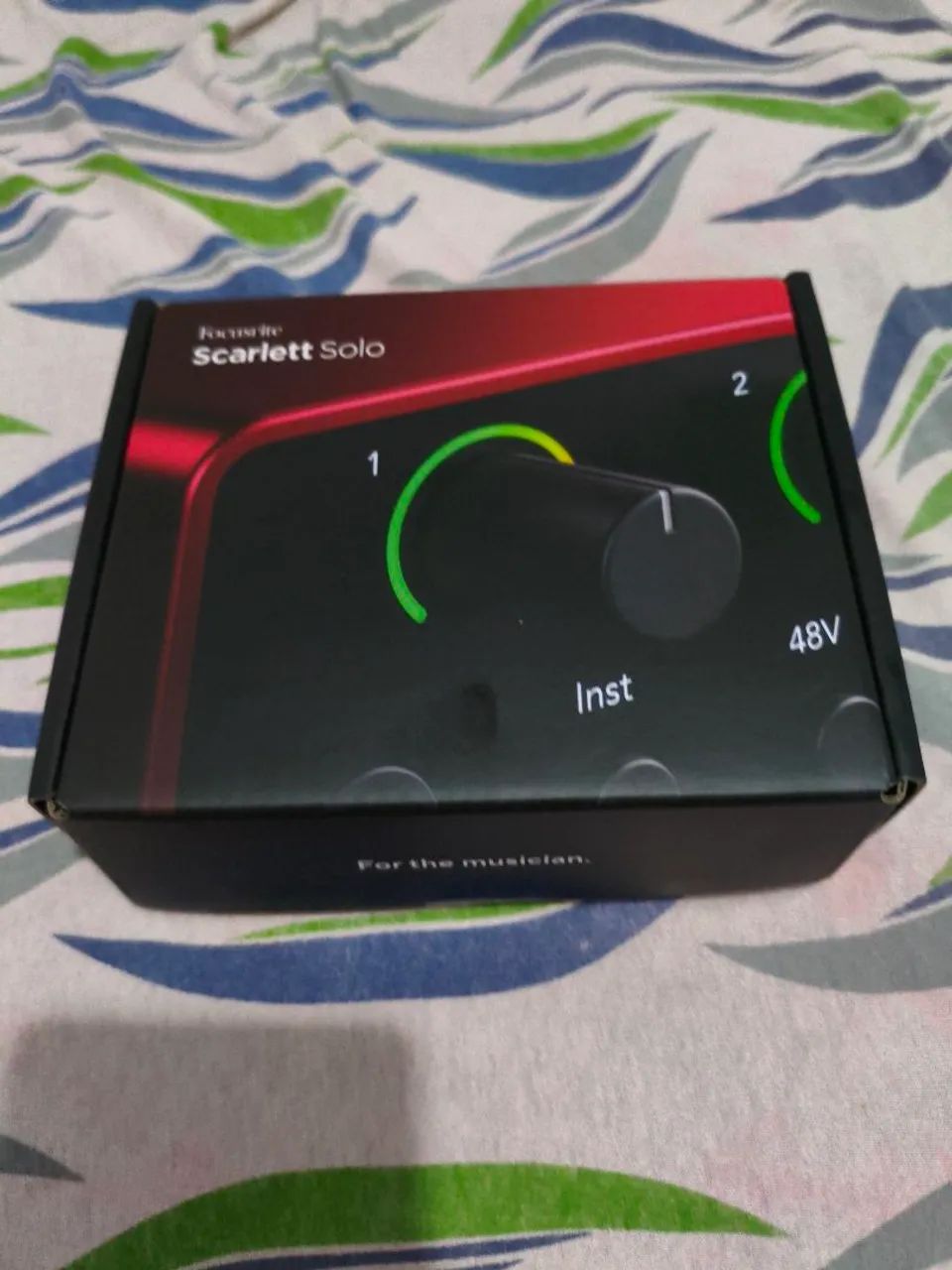 Focusrite Scarlett Solo 4th Gen - Interface de Áudio - Impecável