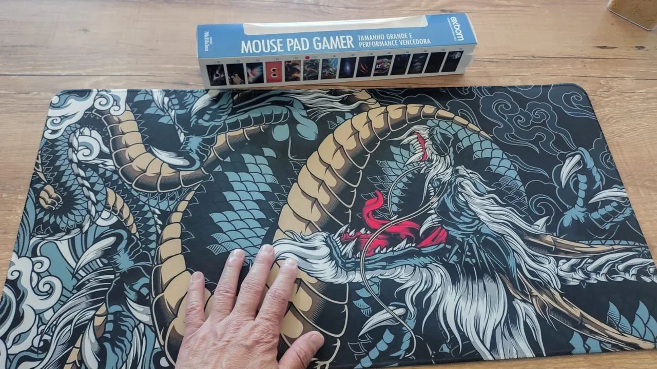 Mouse Pad Gamer 70x35cm - Foto 2