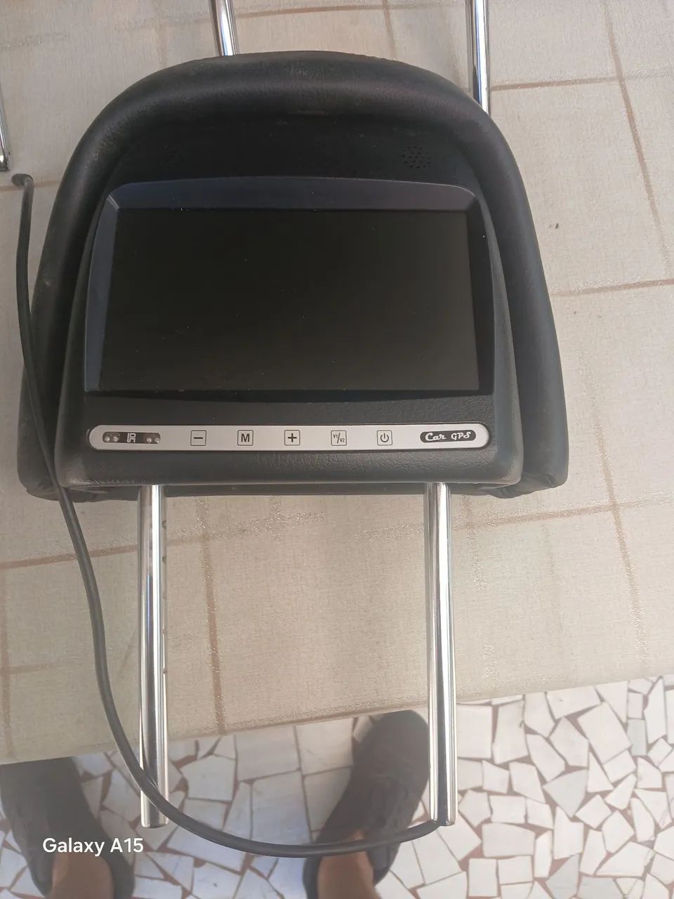 Encosto de cabeça carro com Tela 7" - Foto 3