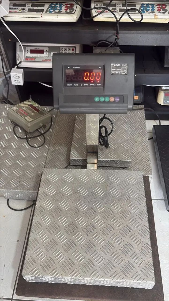 BALANÇA WIGHTEC 300Kg INOX NOVA