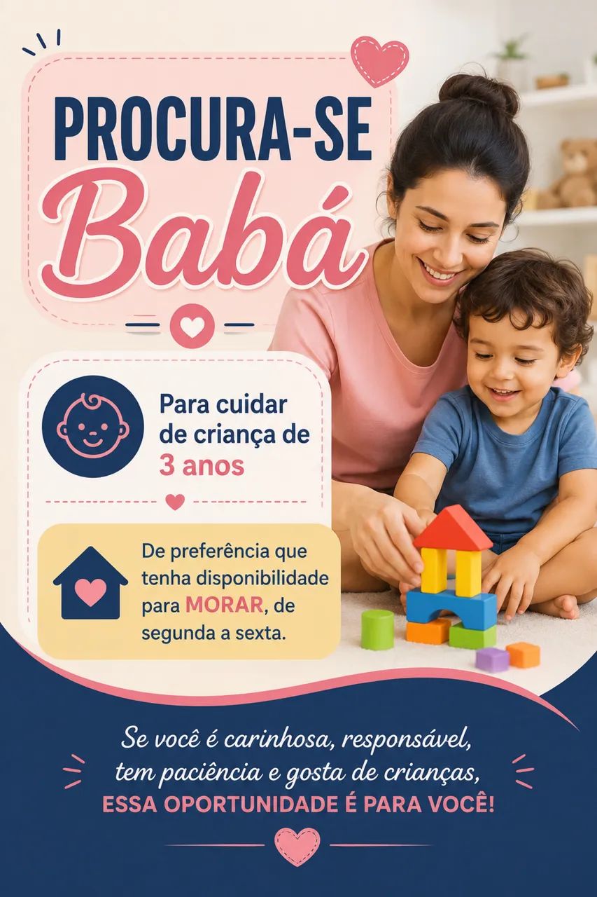 PROCURA-SE BABÁ