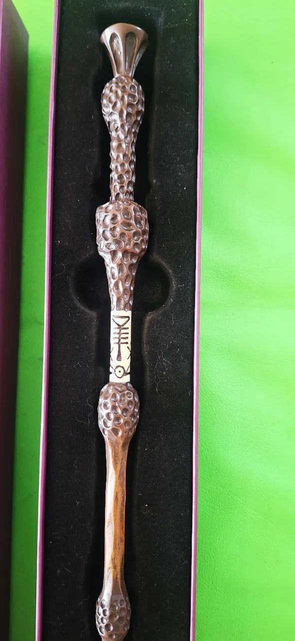 Varinha das Varinhas Alvo Dumbledore original Universal Studios com caixa - Foto 5
