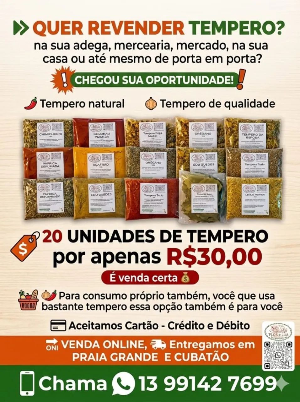 TEMPEROS NATURAIS