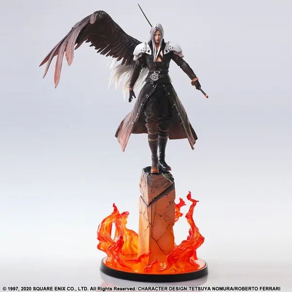 Sephiroth Static Arts Final Fantasy Vii Rebirth Lacrado - Hobbies