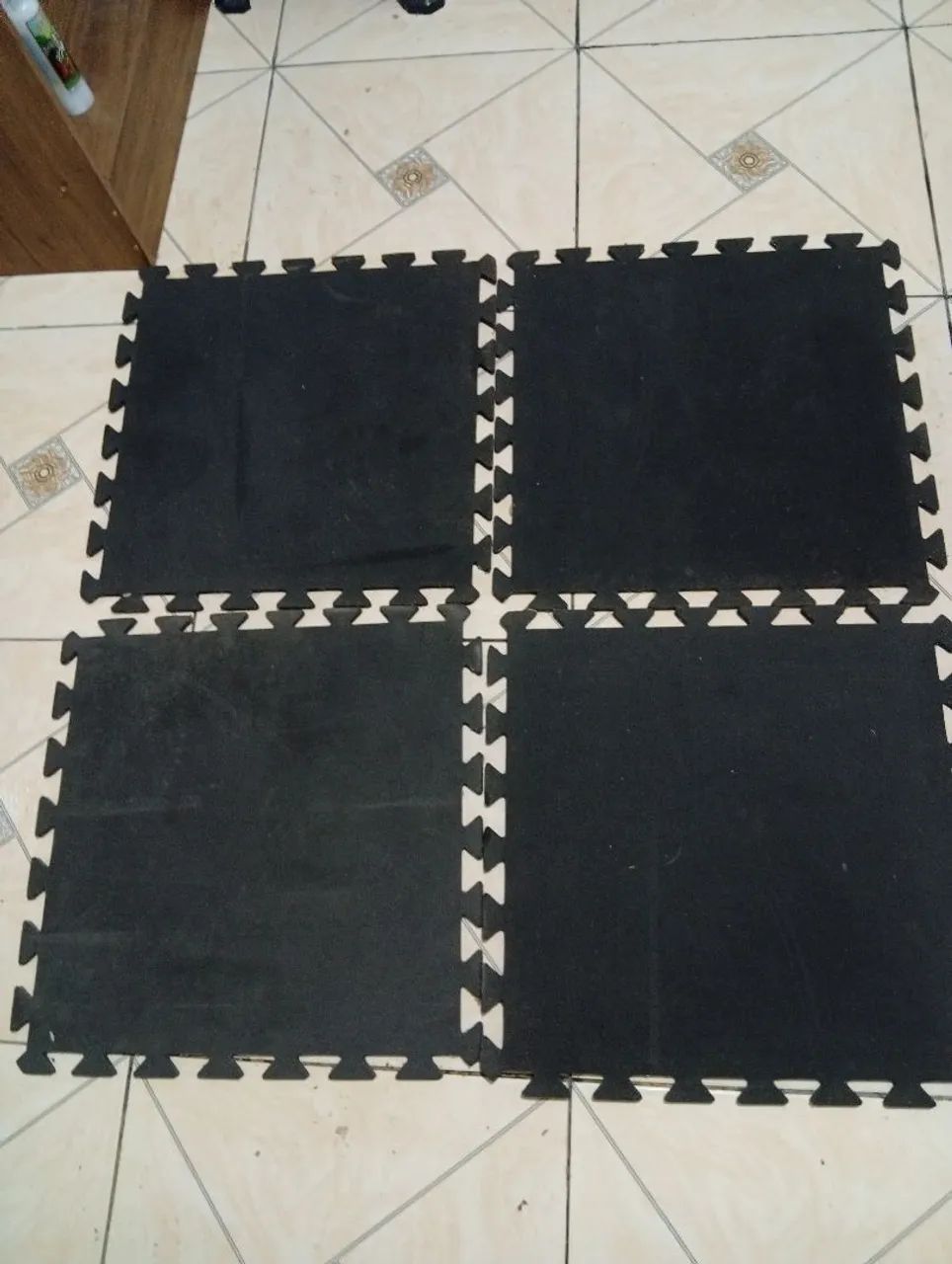 4 Tatames de encaixe 50x50, 10mm