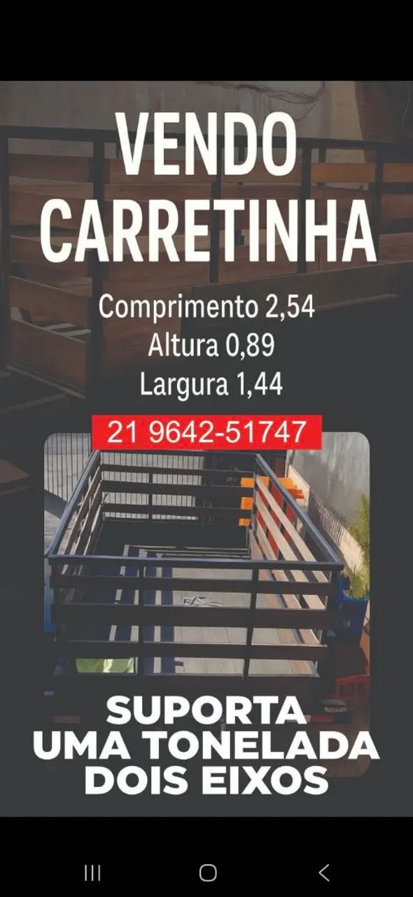 Vendo uma carretinha