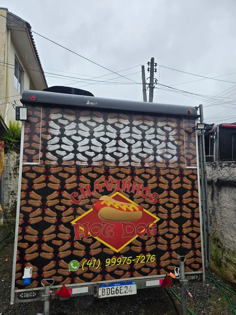 Trailer  de lanche 