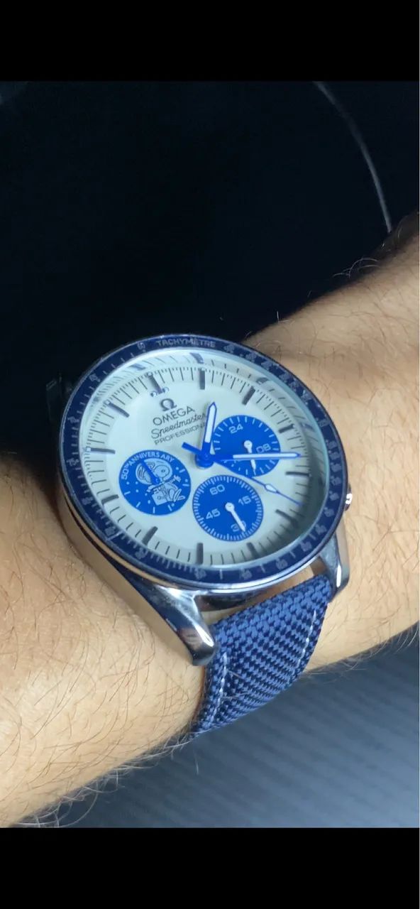 relógio snoopy speedmaster - Foto 2