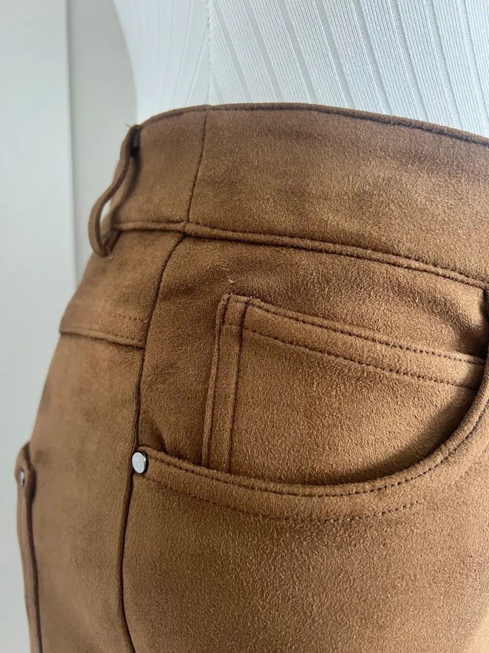 Cal ça flare suede Marfino nova  - Foto 2