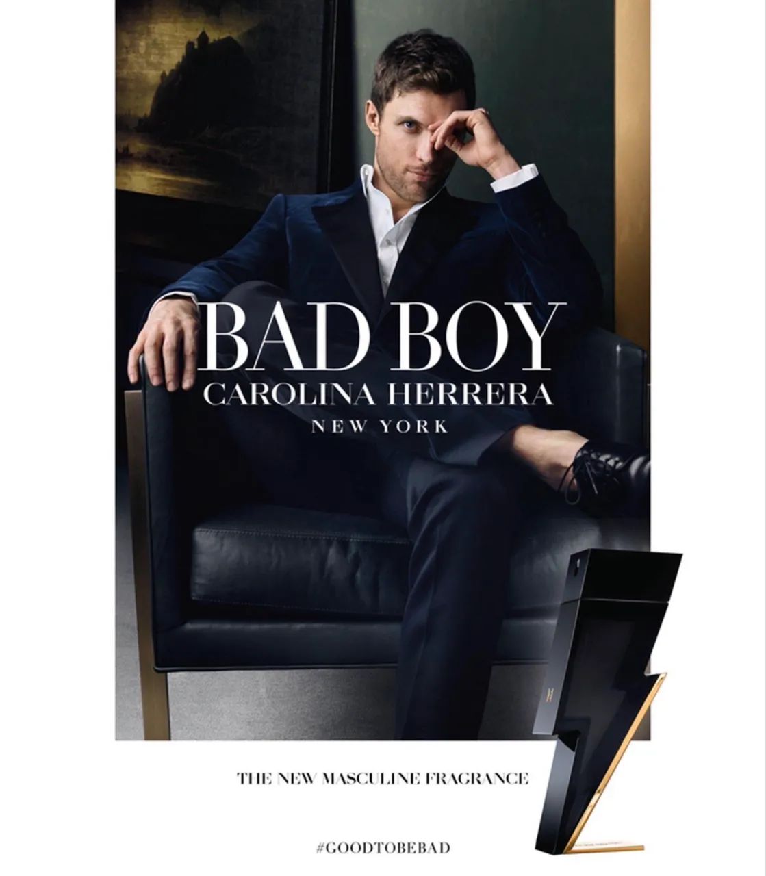 BAD BOY Carolina Herrera 50ml Masculino - Foto 5