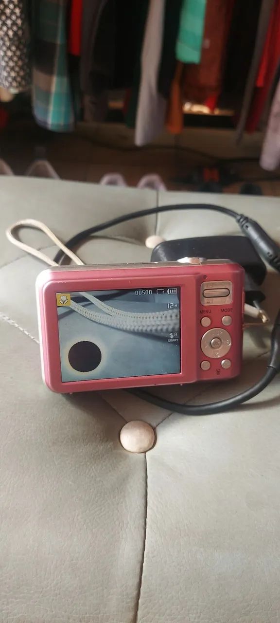 Camera digital samsung es70 rosa - Foto 3