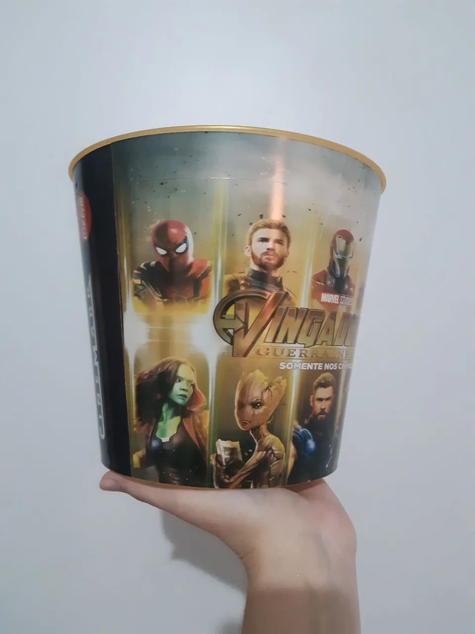 Balde de PipocaVingadores Guerra Infinita Marvel  - Foto 2