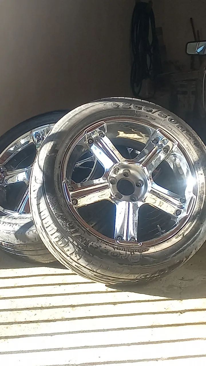 Rodas aro 20 CROMADAS  - Foto 3