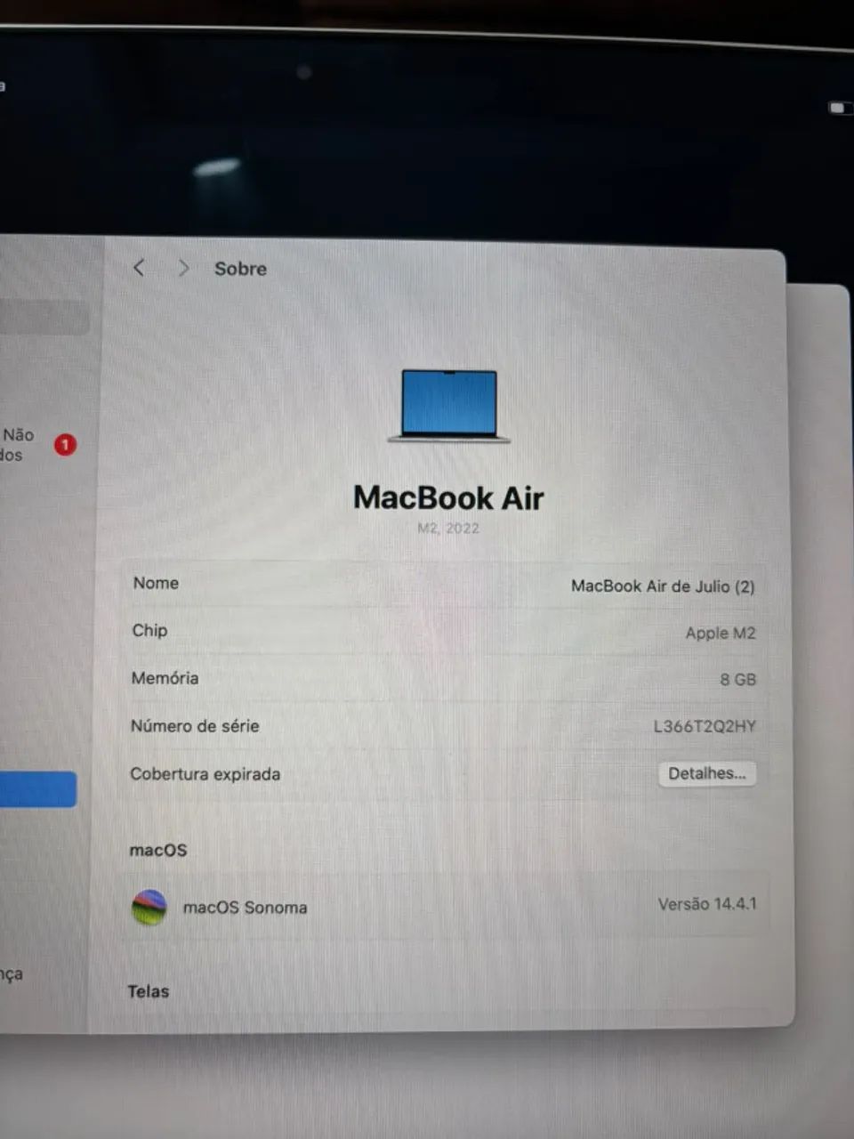 Macbook air M2 silver - Foto 5