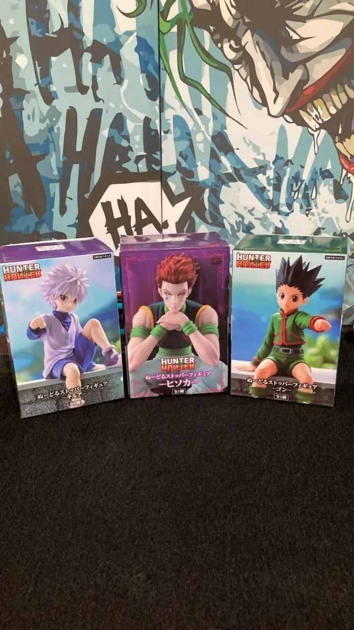 Kit 3 Action Figures Hunter x Hunter - Foto 4