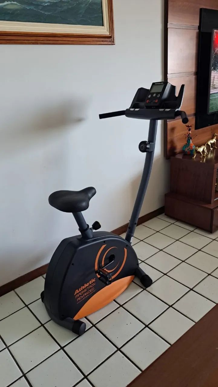 Bicicleta Ergométrica Athletic Advanced Magnetron - Foto 4