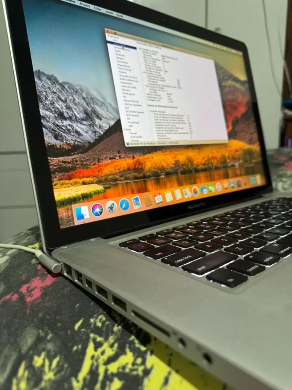 MacBook Pro 2011 | 15 pol | i7 | 8GB RAM | 480GB SSD | Bateria