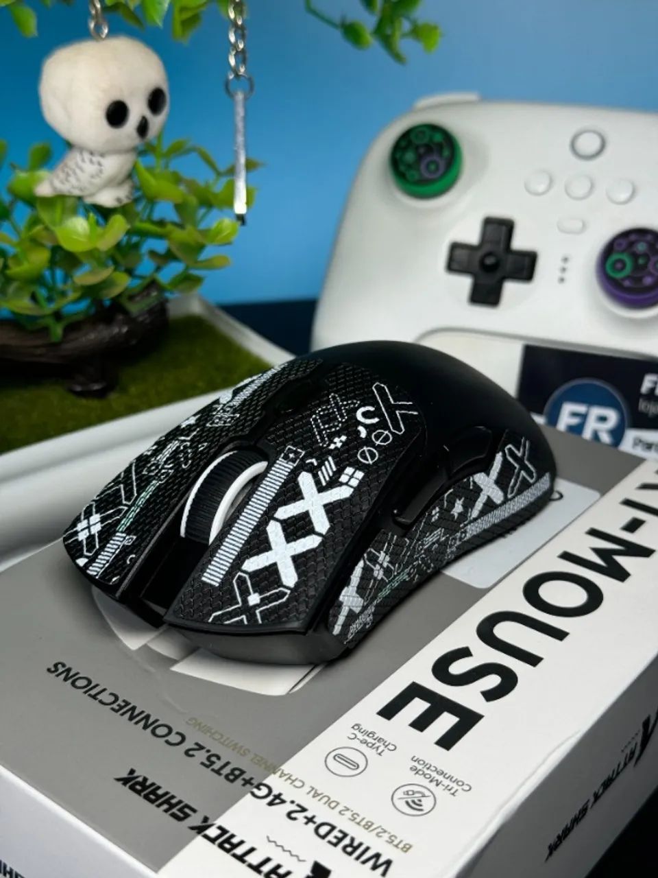 Mouse Gamer Attack Shark R1 Sem Fio - Foto 3