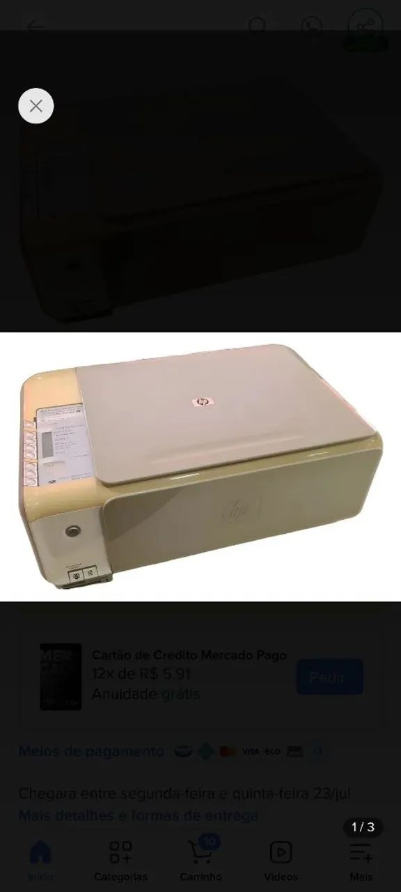 Impressora hp C3180