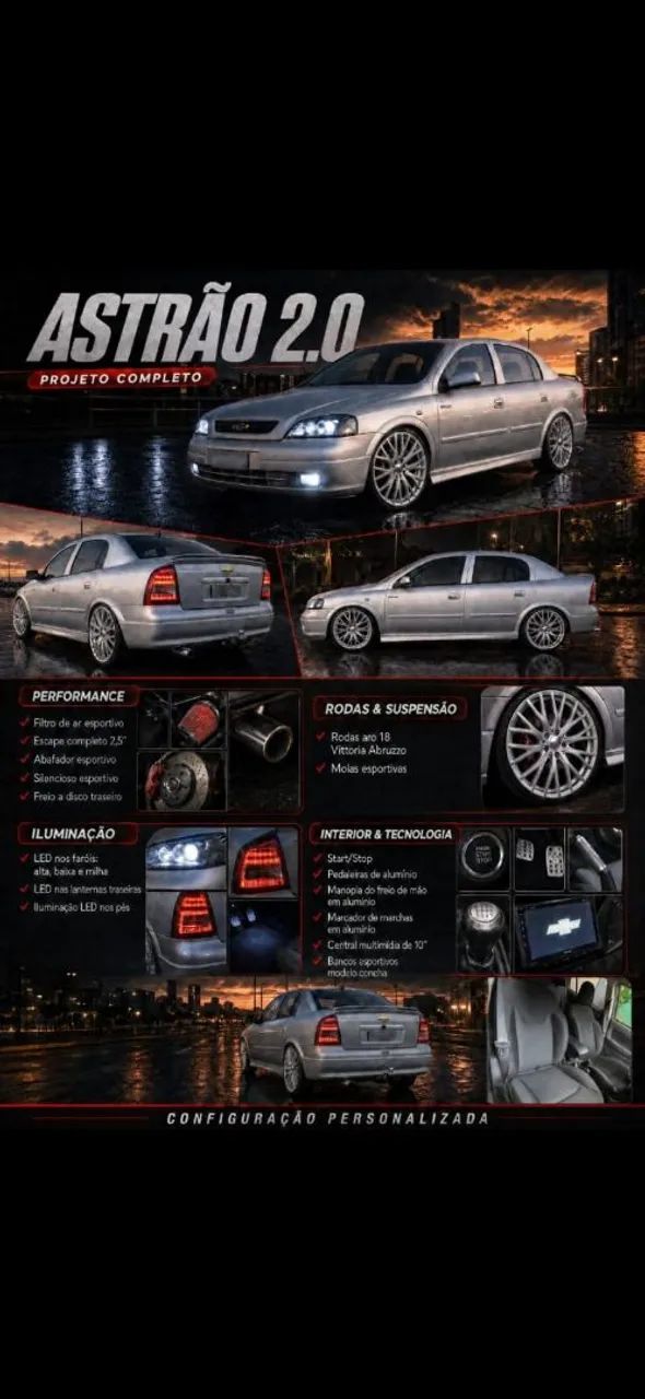 Chevrolet Astra Sedan 2.0/cd/ Expres.gls 2.0 8V 4P 2002