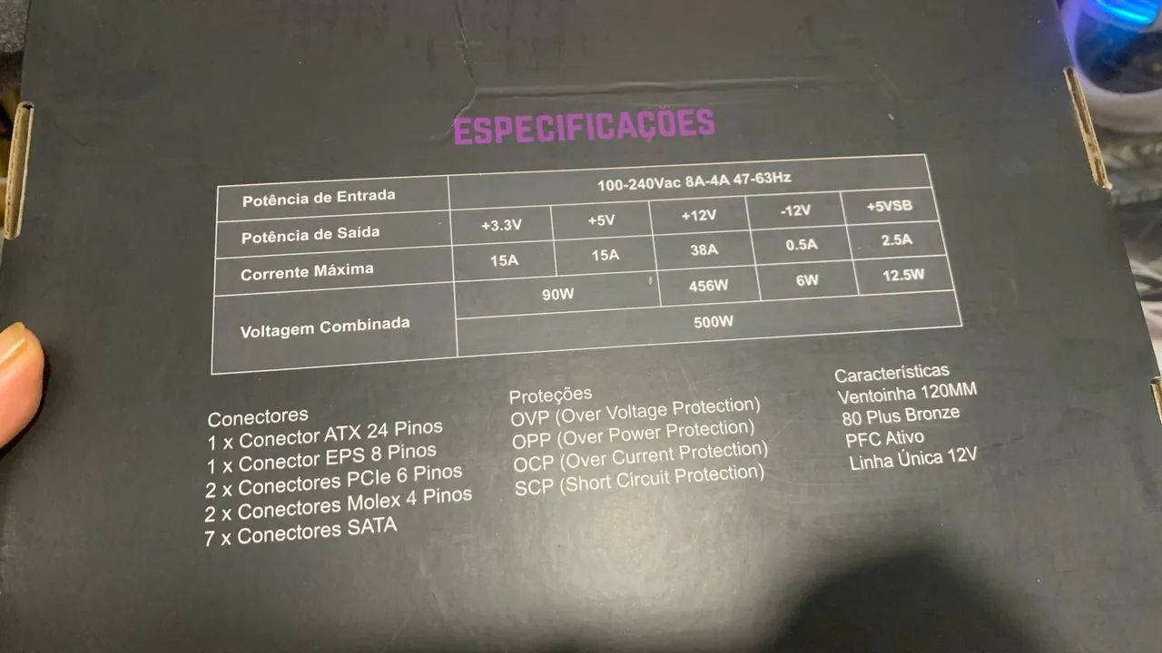 Fonte de 500w - Foto 4
