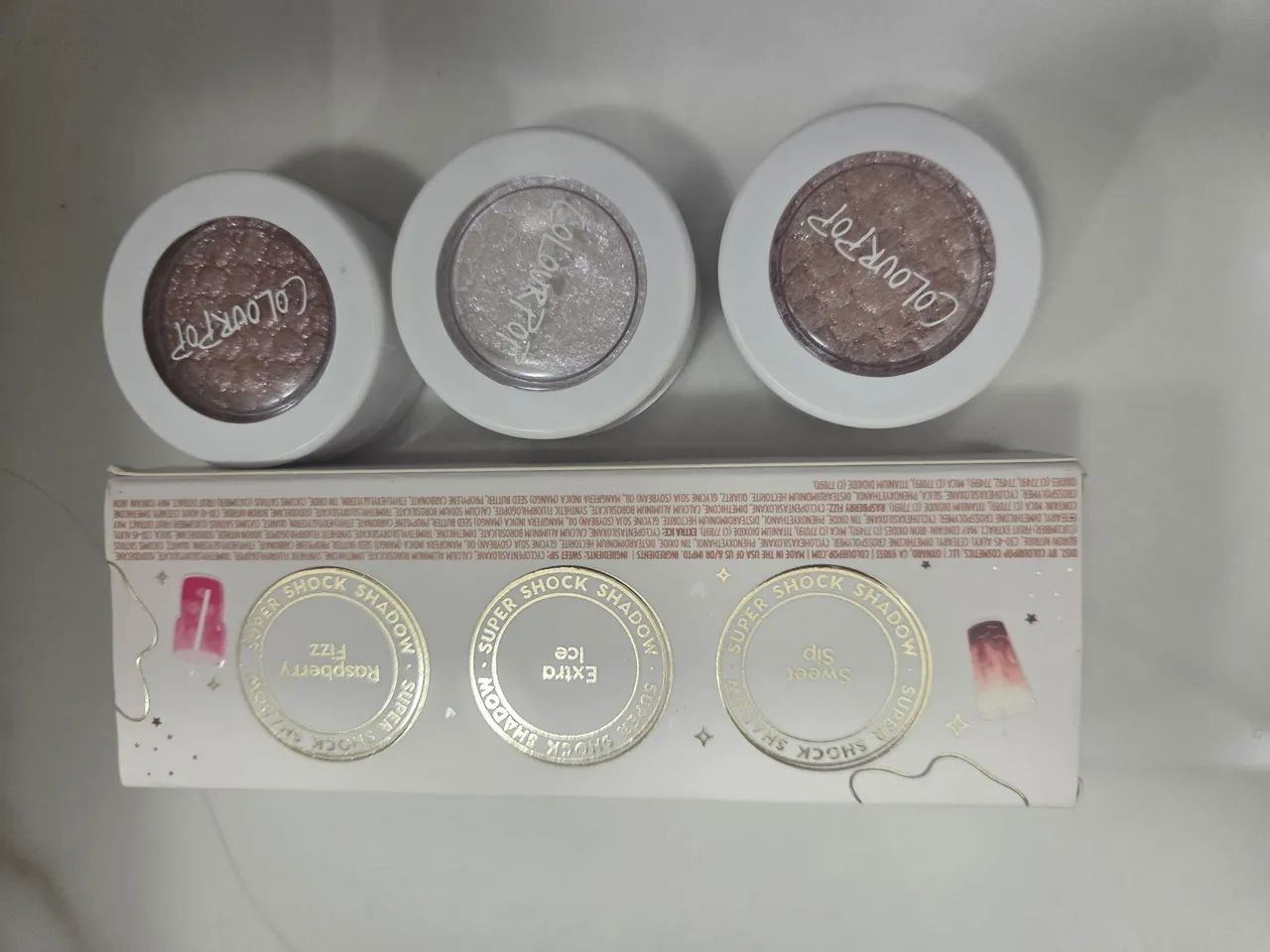 Color pop shimmer sombras