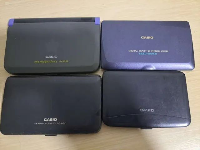  04 Agendas da Casio antigas para aproveitar peças - Foto 2