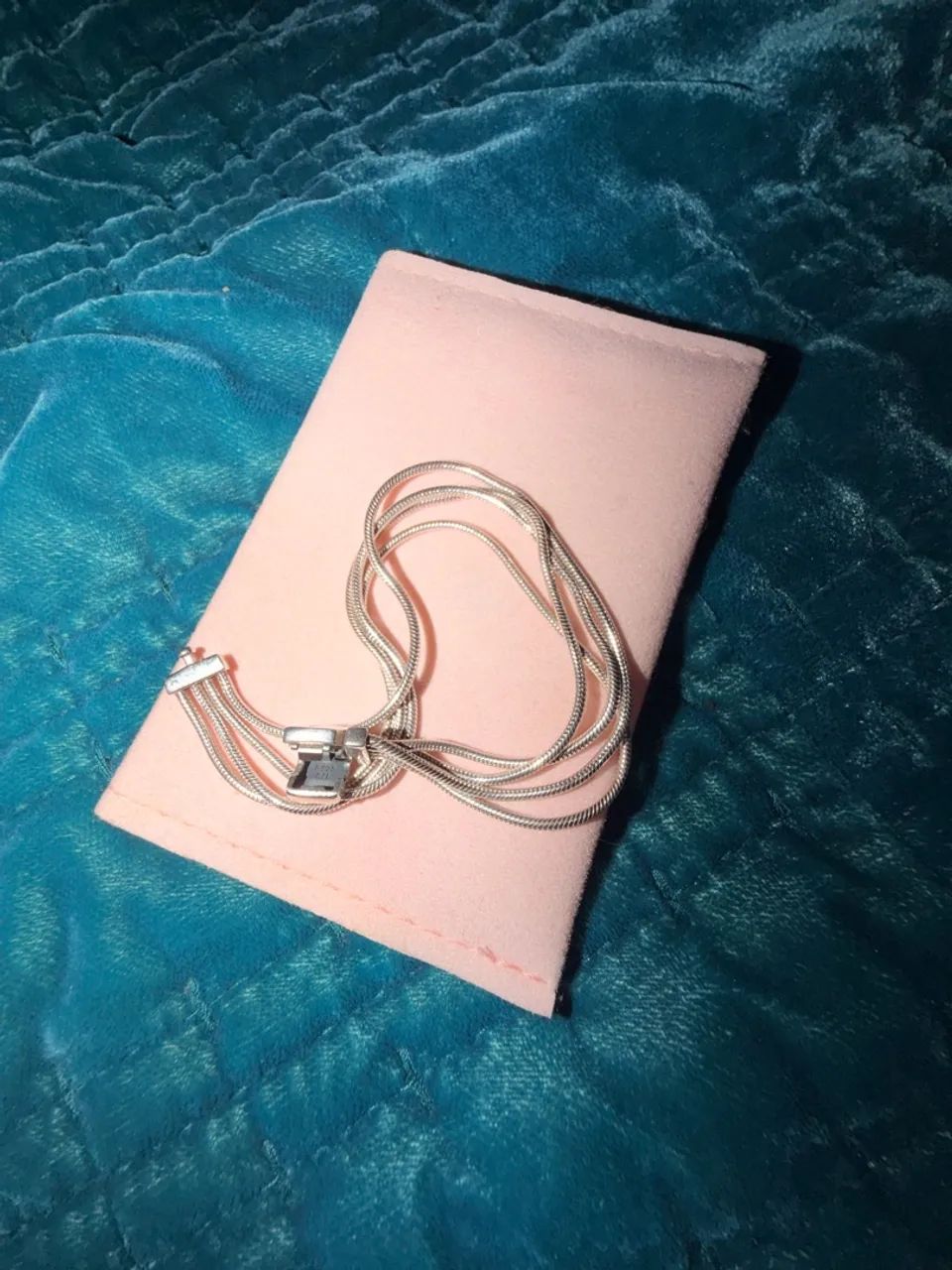 Bracelete Pandora Multi Fios - Prata 925 - Foto 5