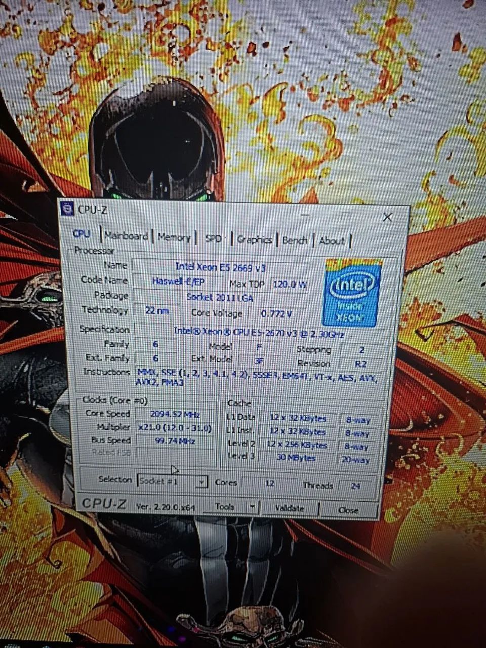 Kit Xeon X99 processador e placa mãe  - Foto 5