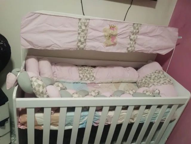 Cama/Berço  2 Alturas para Ajuste - Foto 4