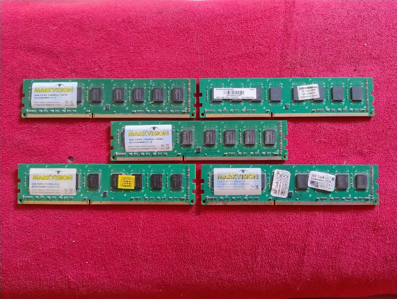 Lote de Memória RAM e Processador de Pc/Computador  - Foto 2
