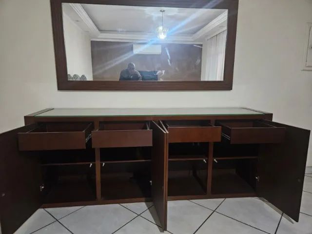 Buffet de Madeira c/ Espelho - Foto 4