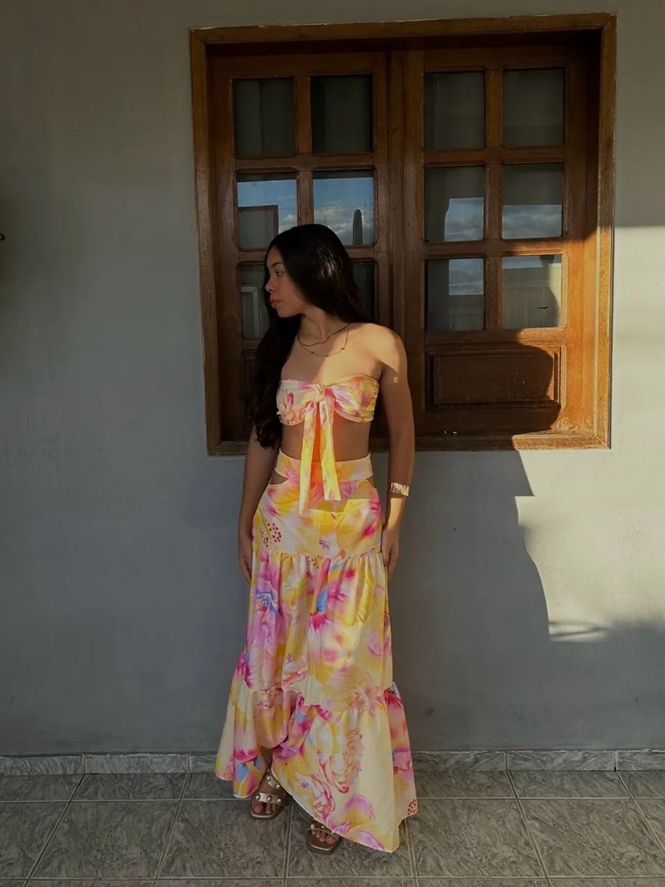 Conjunto Amarelo Verão  - Foto 2