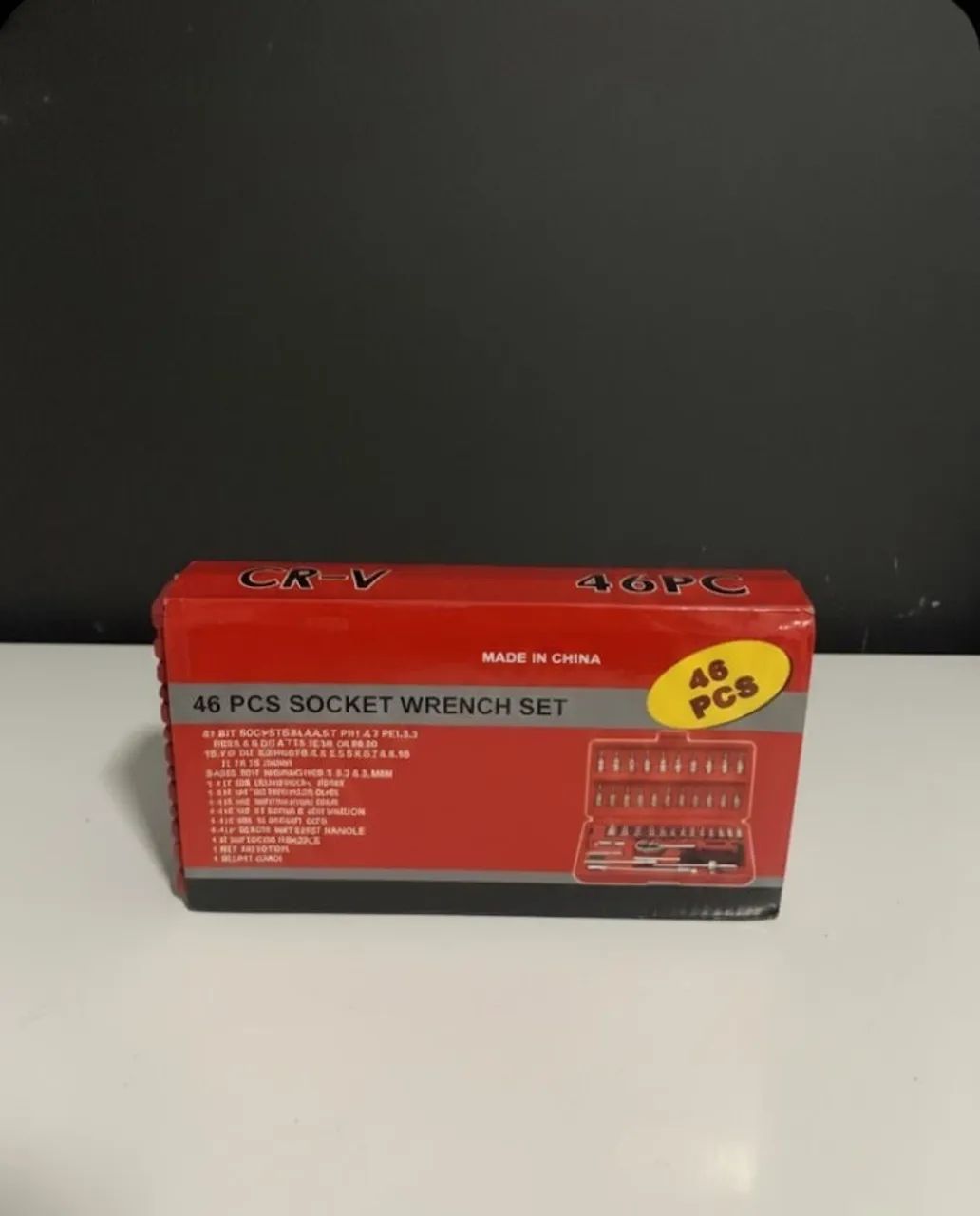 ? KIT JOGO DE FERRAMENTAS PROFISSIONAL - 46 PEÇAS ? 2