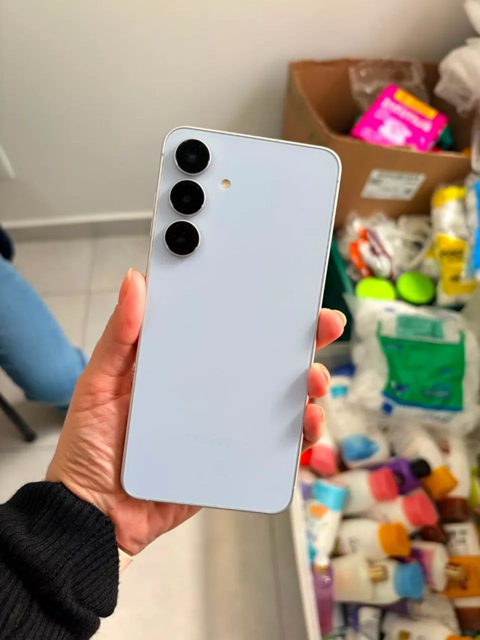 Samsung s25 FE azul 128gb